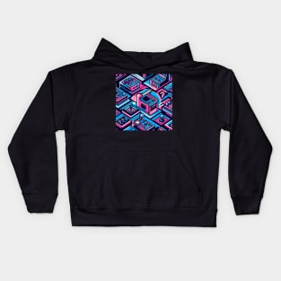 Retro 90s Vibe - Vintage Style Fashion Tea Kids Hoodie